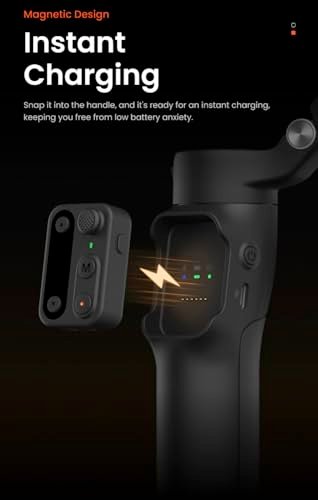 hohem iSteady x3 Gimbal Stabilizer for iPhone, AI Tracker Stabilizer