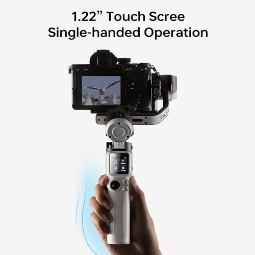 Zhiyun Crane M3 Handheld 3-Axis Camera Gimbal Stabilizer, Gimbal Stabilizer for Mirrorless Camera, Gopro, Action Camera, Smartphone