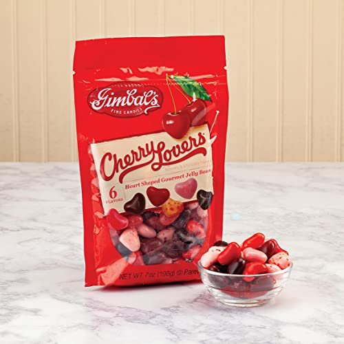 Gimbals Cherry Lovers Jelly Beans 7oz.
