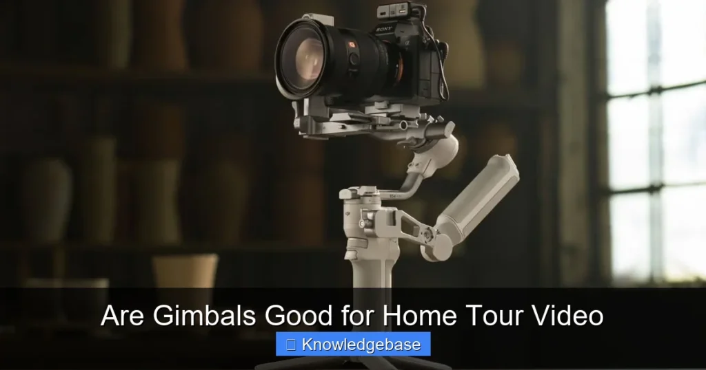 Are Gimbals Good for Home Tour Video