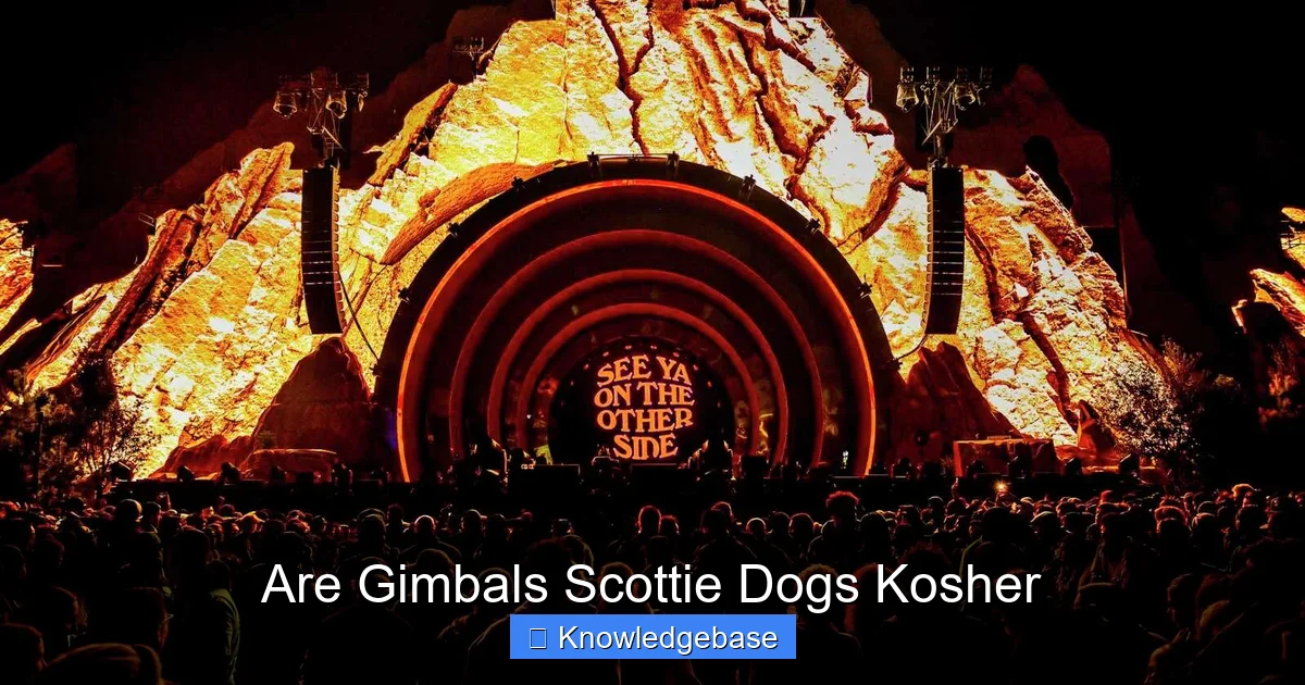 Are Gimbals Scottie Dogs Kosher