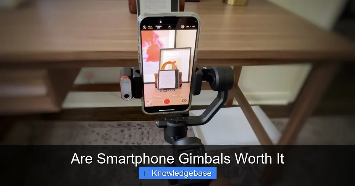 Are Smartphone Gimbals Worth It