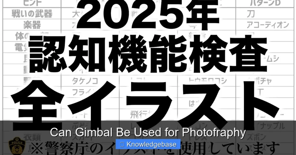 Can Gimbal Be Used for Photofraphy