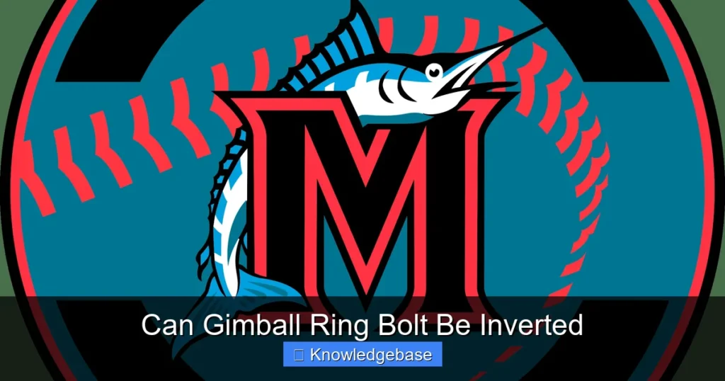 Can Gimball Ring Bolt Be Inverted