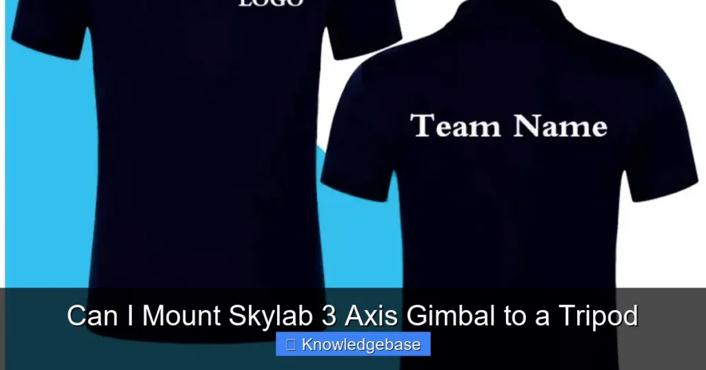 Can I Mount Skylab 3 Axis Gimbal to a Tripod