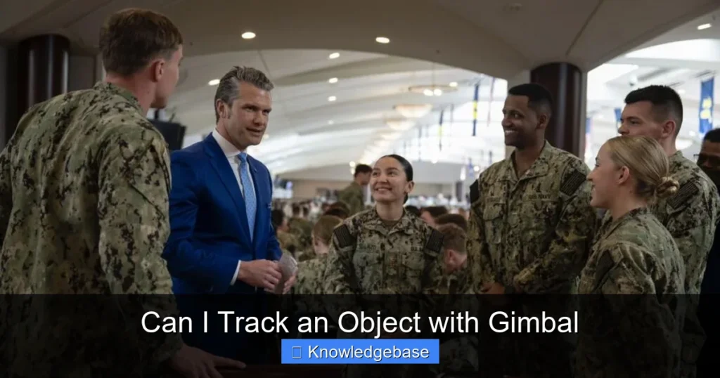 Can I Track an Object with Gimbal