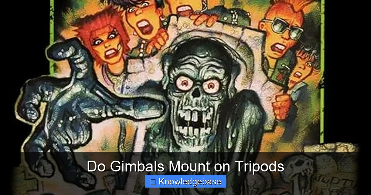 Do Gimbals Mount on Tripods